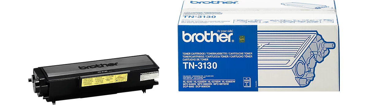 Original Brother Toner TN-3130, Einzelpack, schwarz