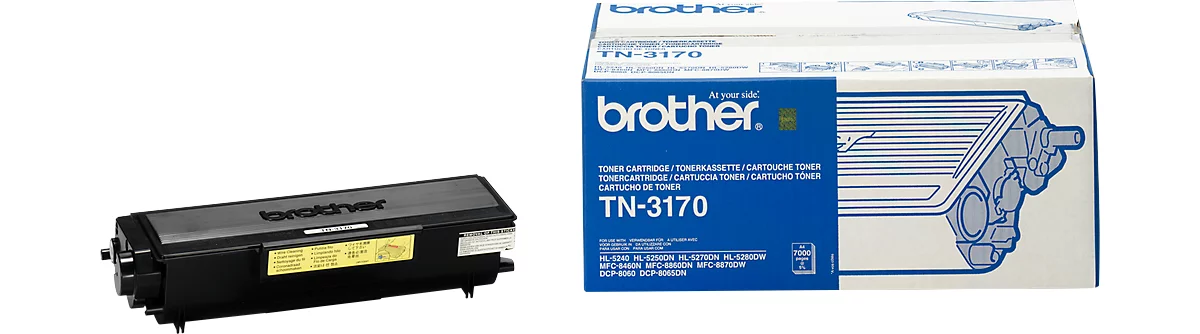 Original Brother Toner TN-3170, Einzelpack, schwarz