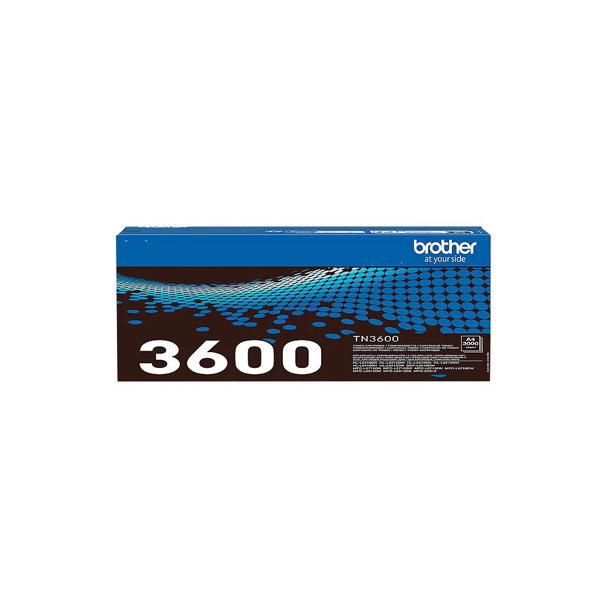 Original Brother Toner TN-3600, bis zu 3000 A4-Seiten, schwarz