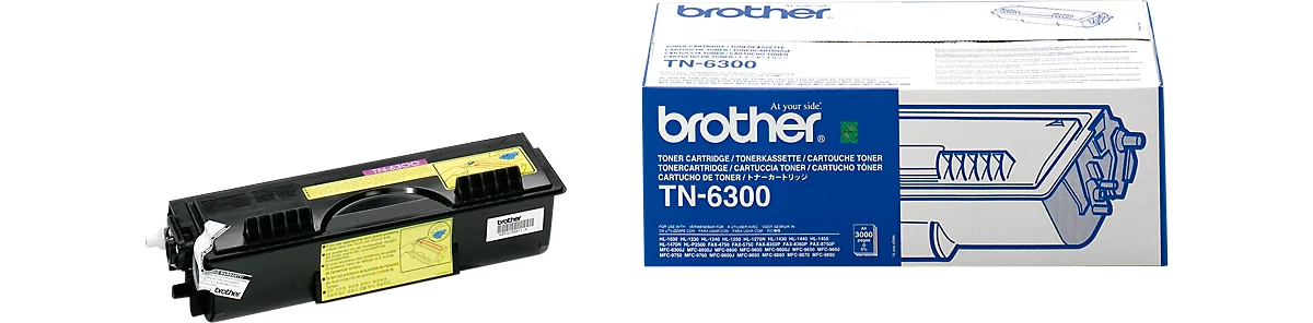 Original Brother Toner TN-6300, Einzelpack, schwarz