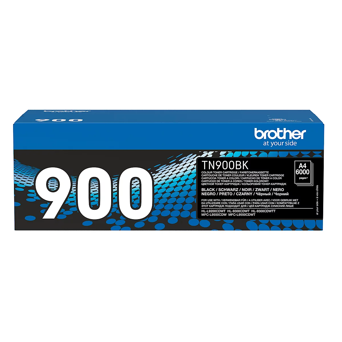Original Brother Toner TN-900BK, Einzelpack, schwarz