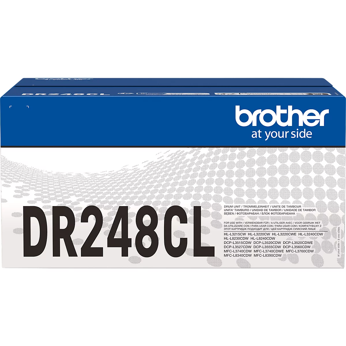 Original Brother Trommelmodul DR248CL, 4-teilig, ohne Toner, bis zu 30000 Seiten, CMYK