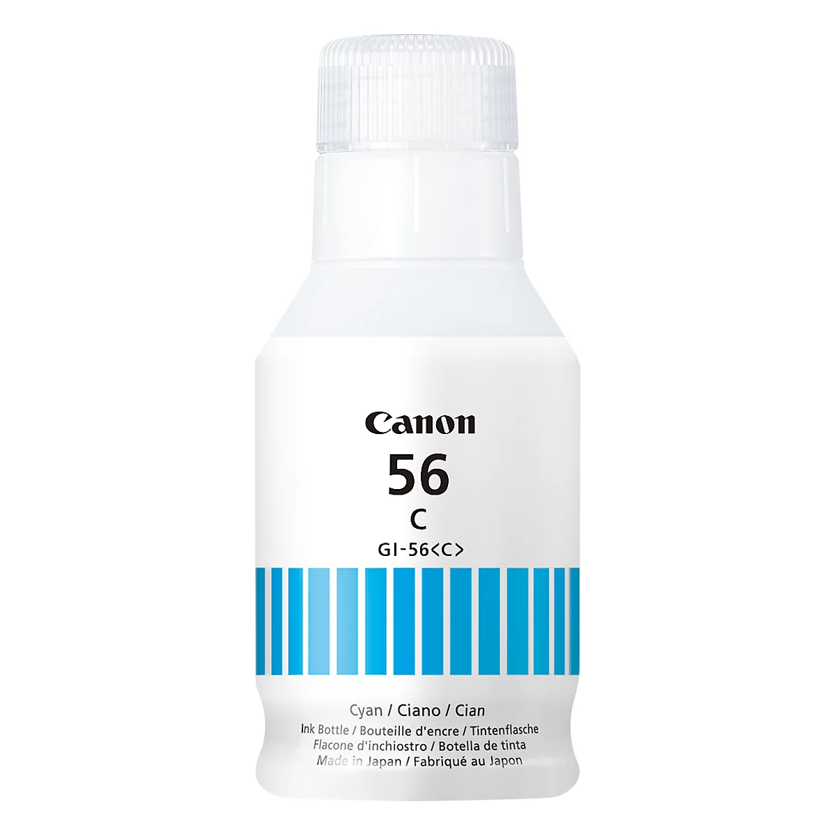 Original Canon Tintenflasche GI-56C, Einzelpack, cyan