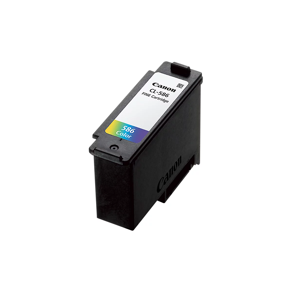 Original Canon Tintenpatrone CL-586 (6227C001), bis zu 180 Seiten, Einzelpack, Tricolor, CMY