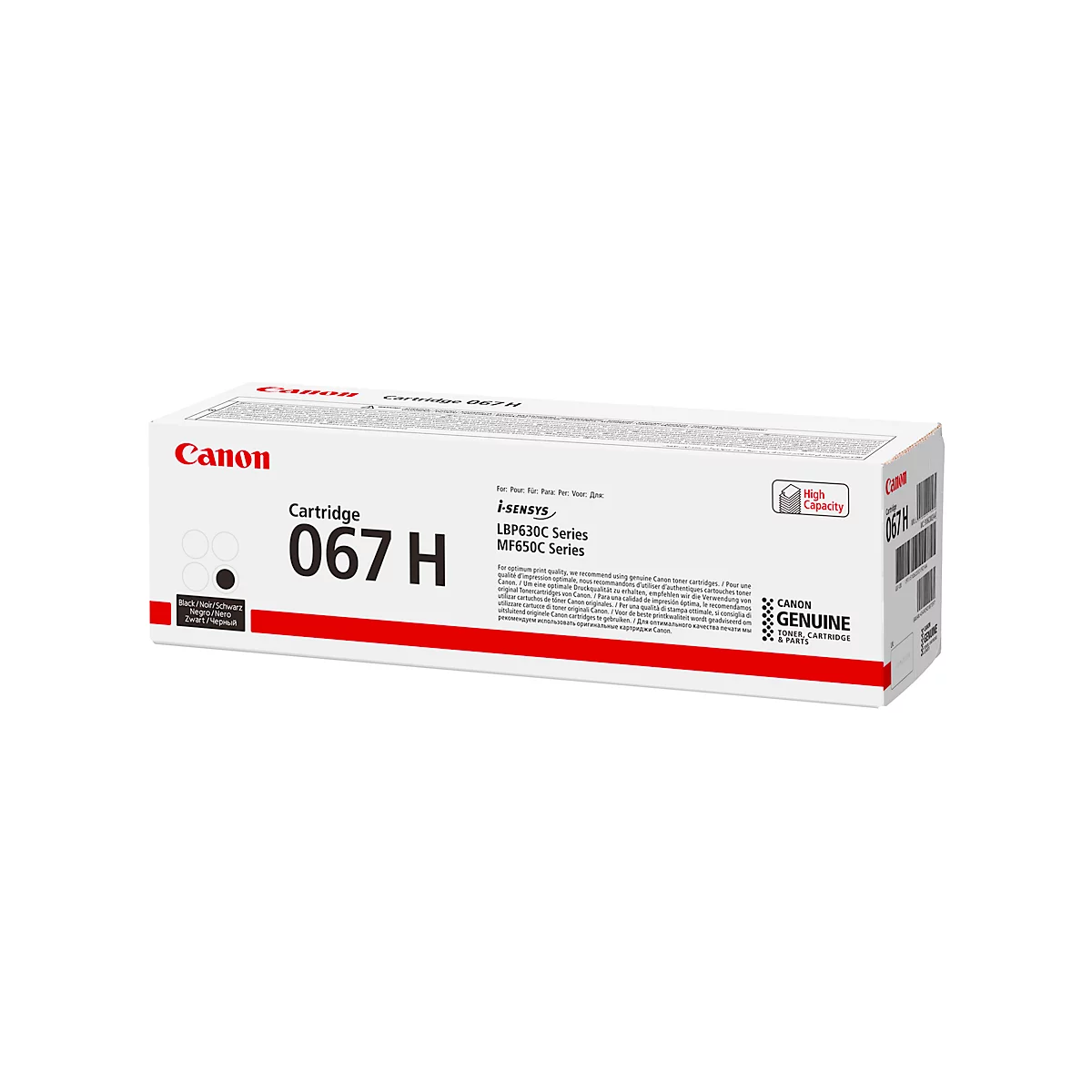 Original Canon Toner 067HBK, Einzelpack, schwarz