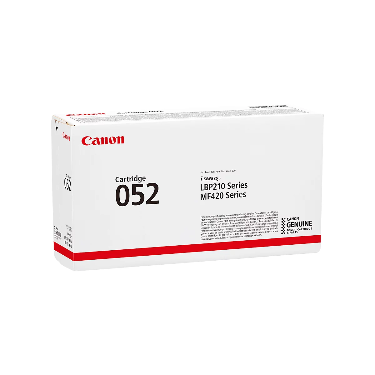 Original Canon Toner 52, Einzelpack, schwarz