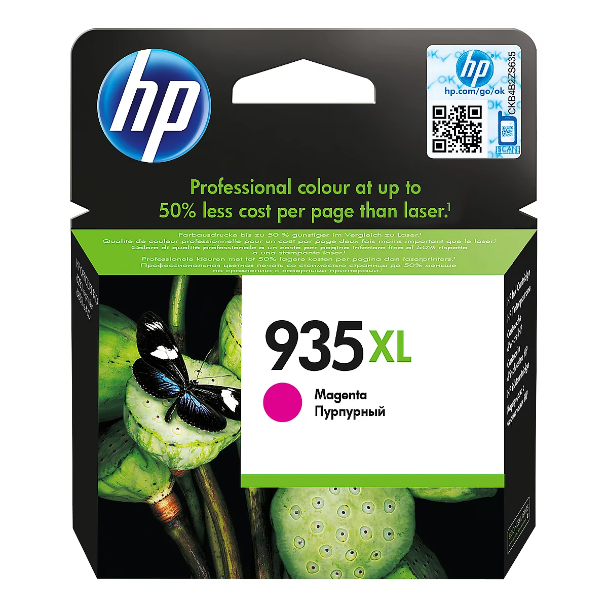 Original HP Tintenpatrone 935XL, Einzelpack, magenta