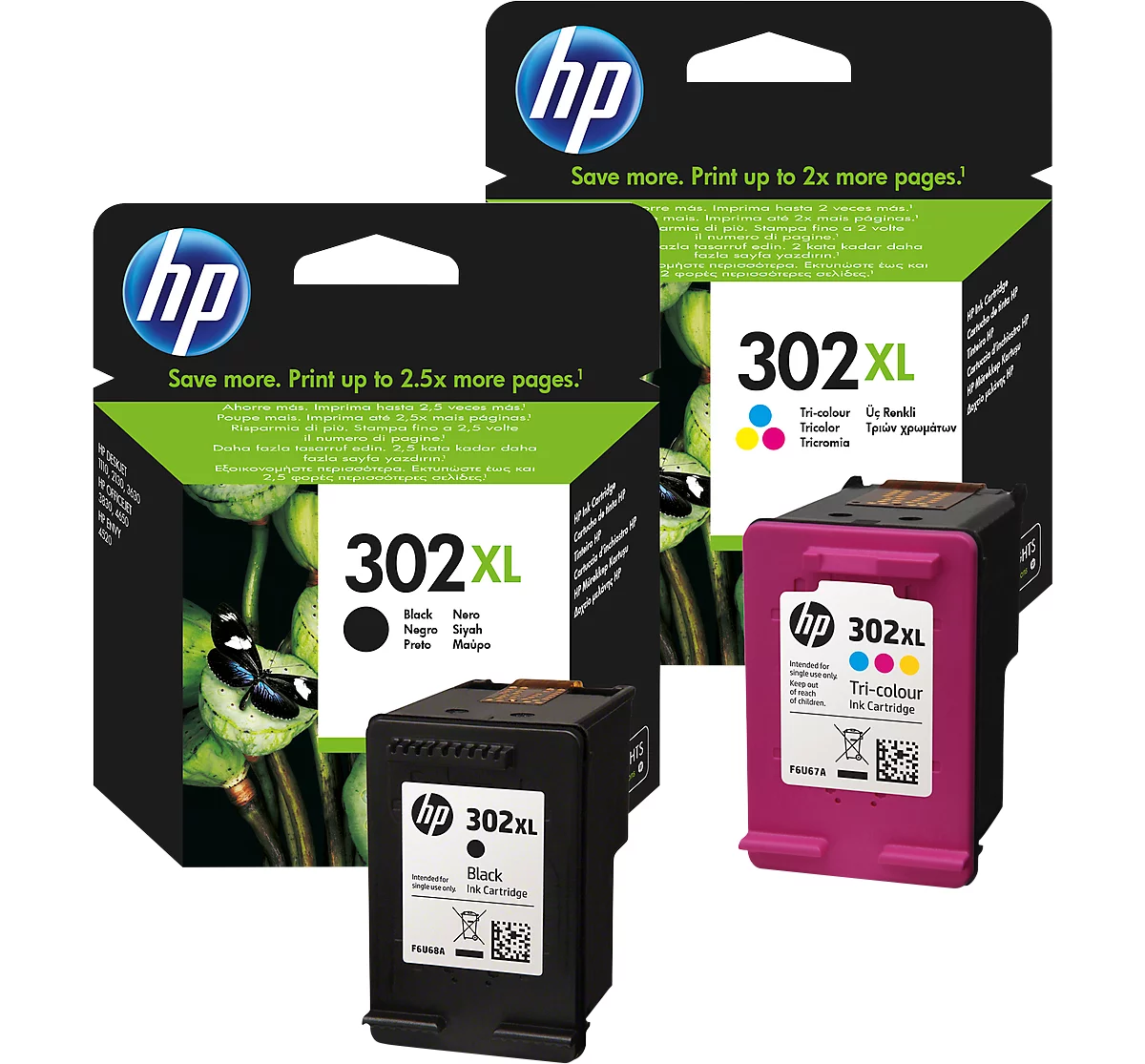 | XL Shop Schäfer HP HP 302 Sparpack Tintenpatronen kaufen günstig