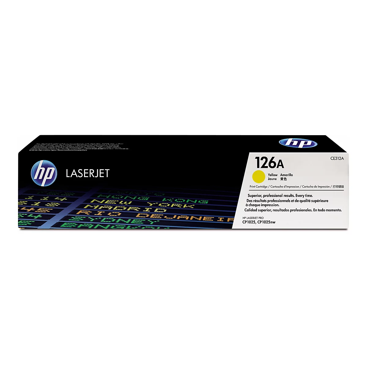 Original HP Toner 126A, Einzelpack, gelb