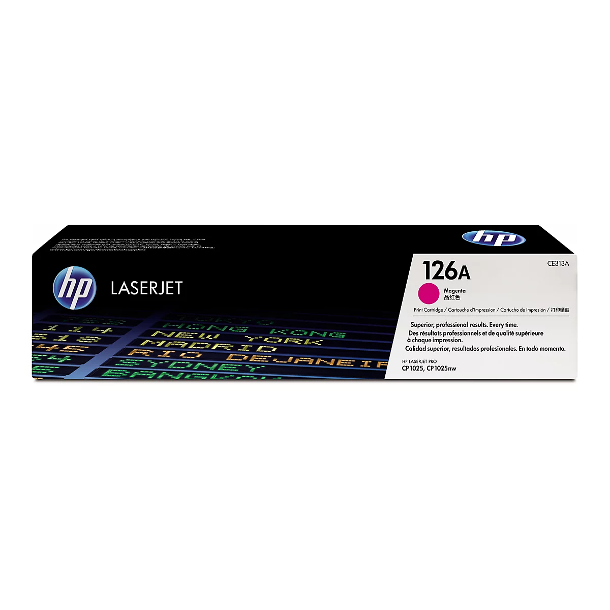 Original HP Toner 126A, Einzelpack, magenta