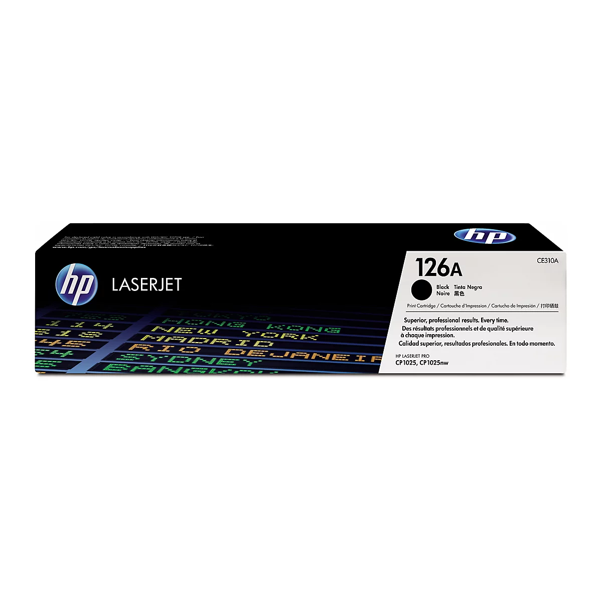 Original HP Toner 126A, Einzelpack, schwarz