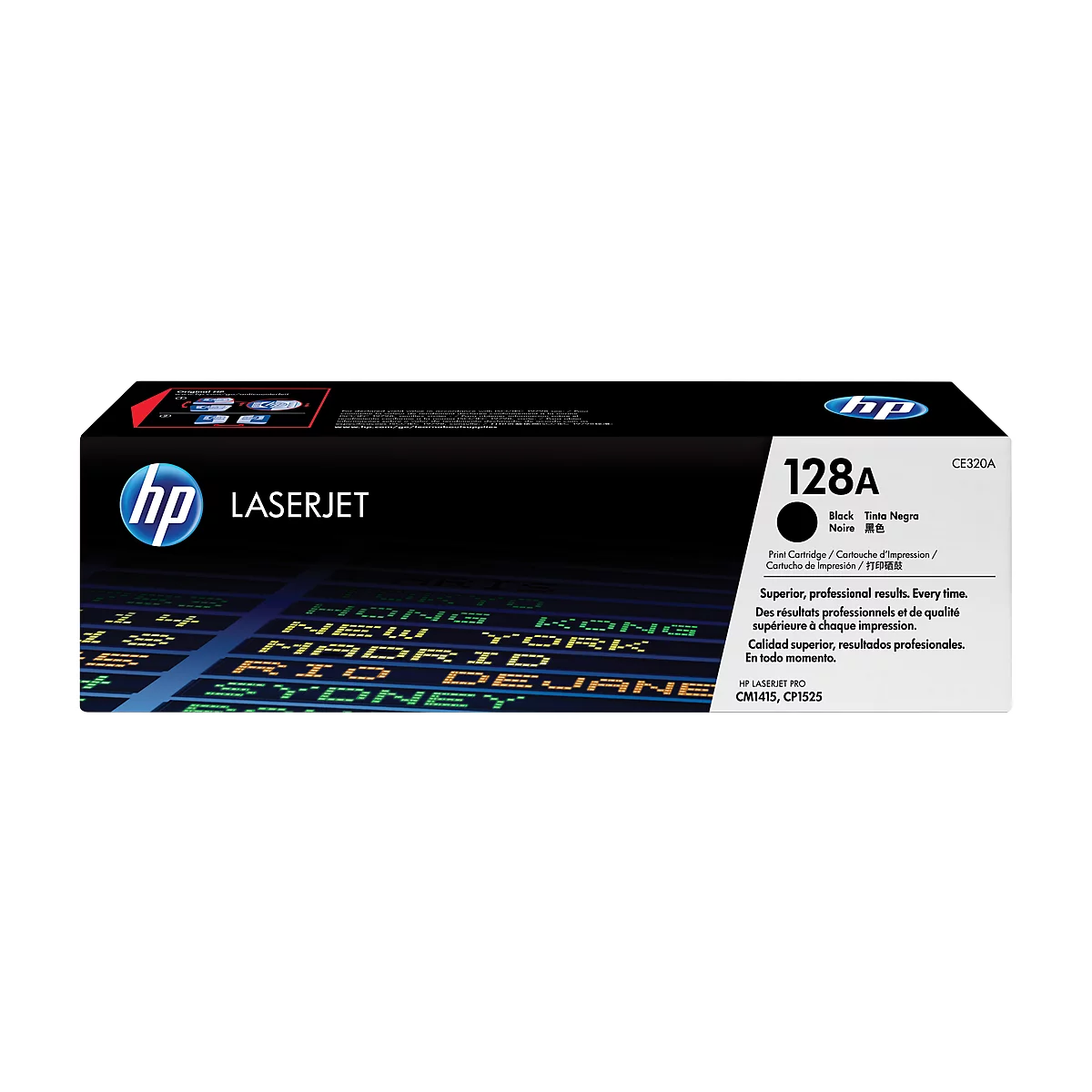 Original HP Toner 128A, Einzelpack, schwarz