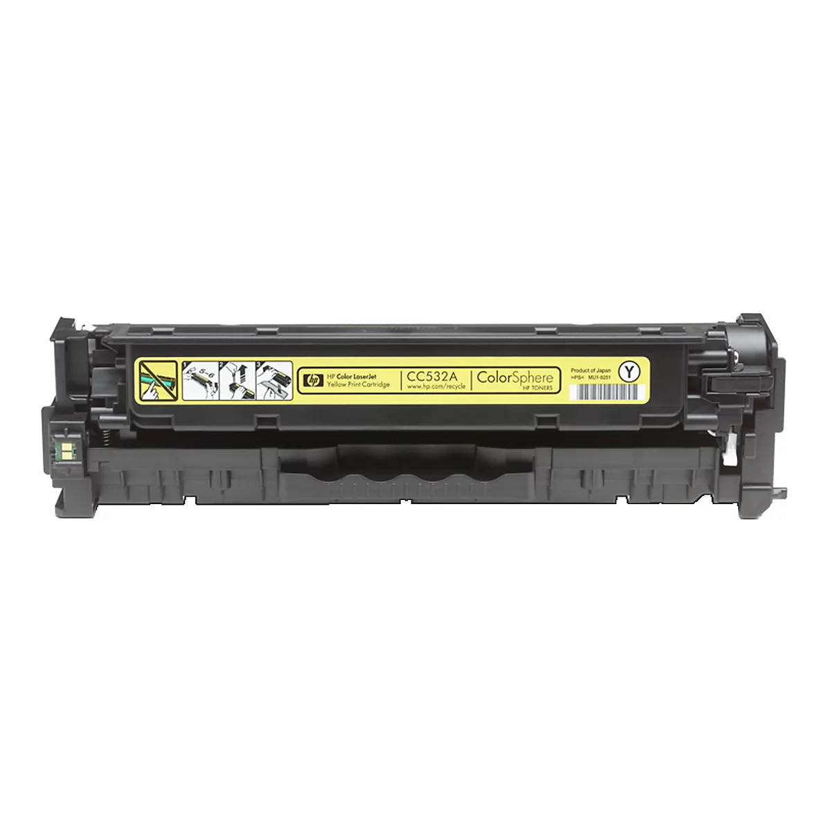 Original HP Toner 304A, Einzelpack, gelb