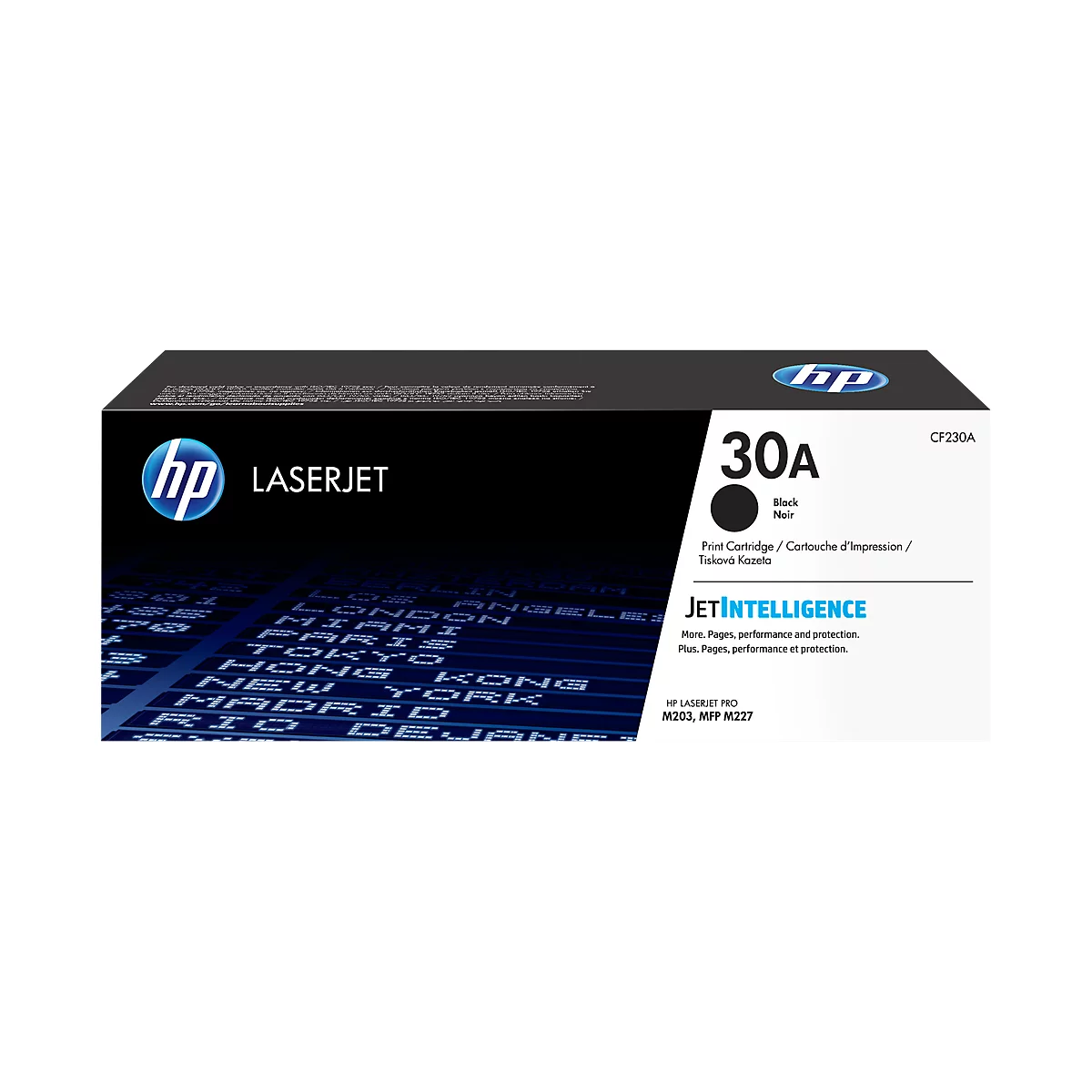 Original HP Toner 30A, Einzelpack, schwarz