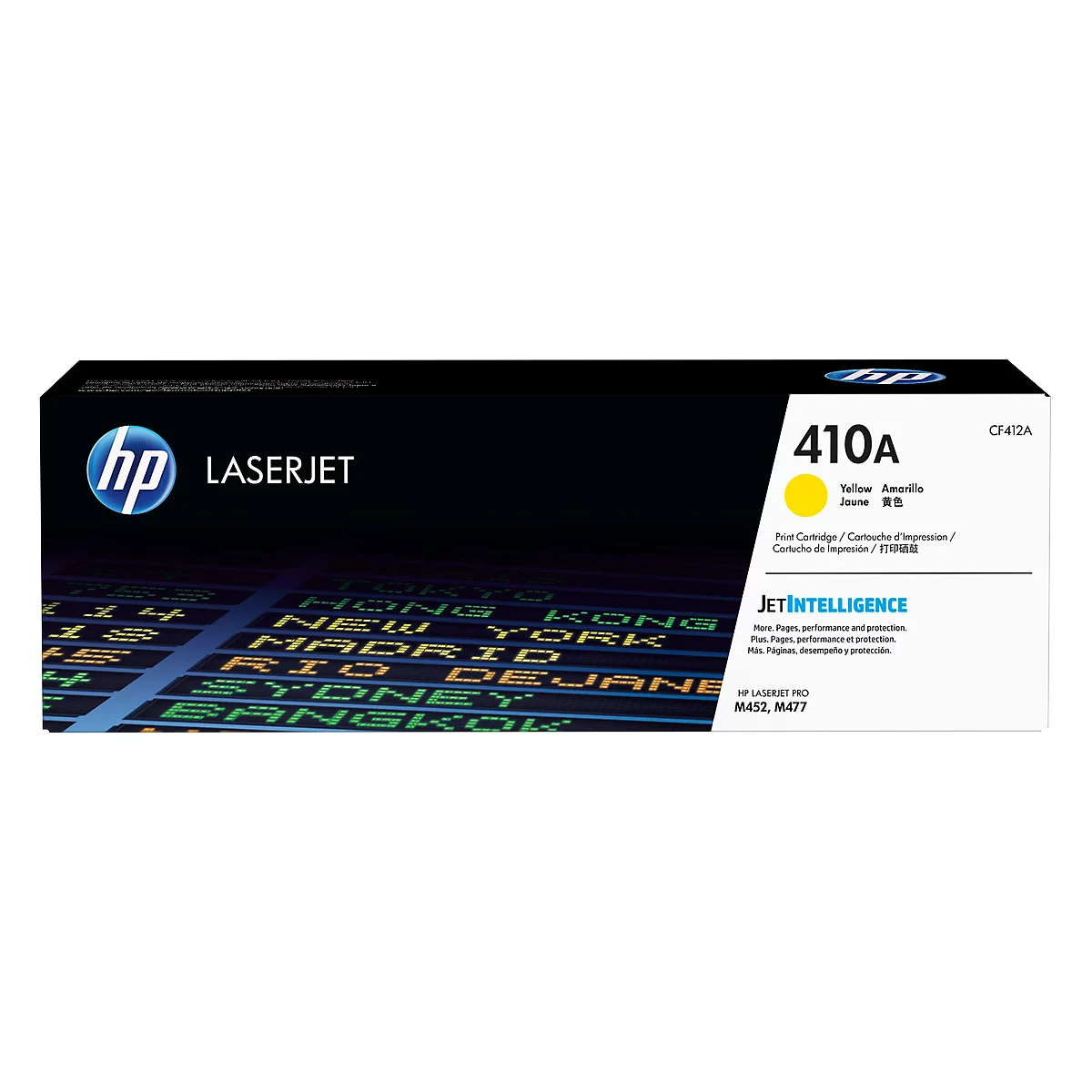 Original HP Toner 410A, Einzelpack, gelb