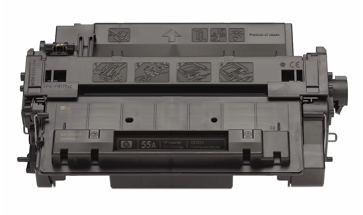 Original HP Toner 55A, Einzelpack, schwarz
