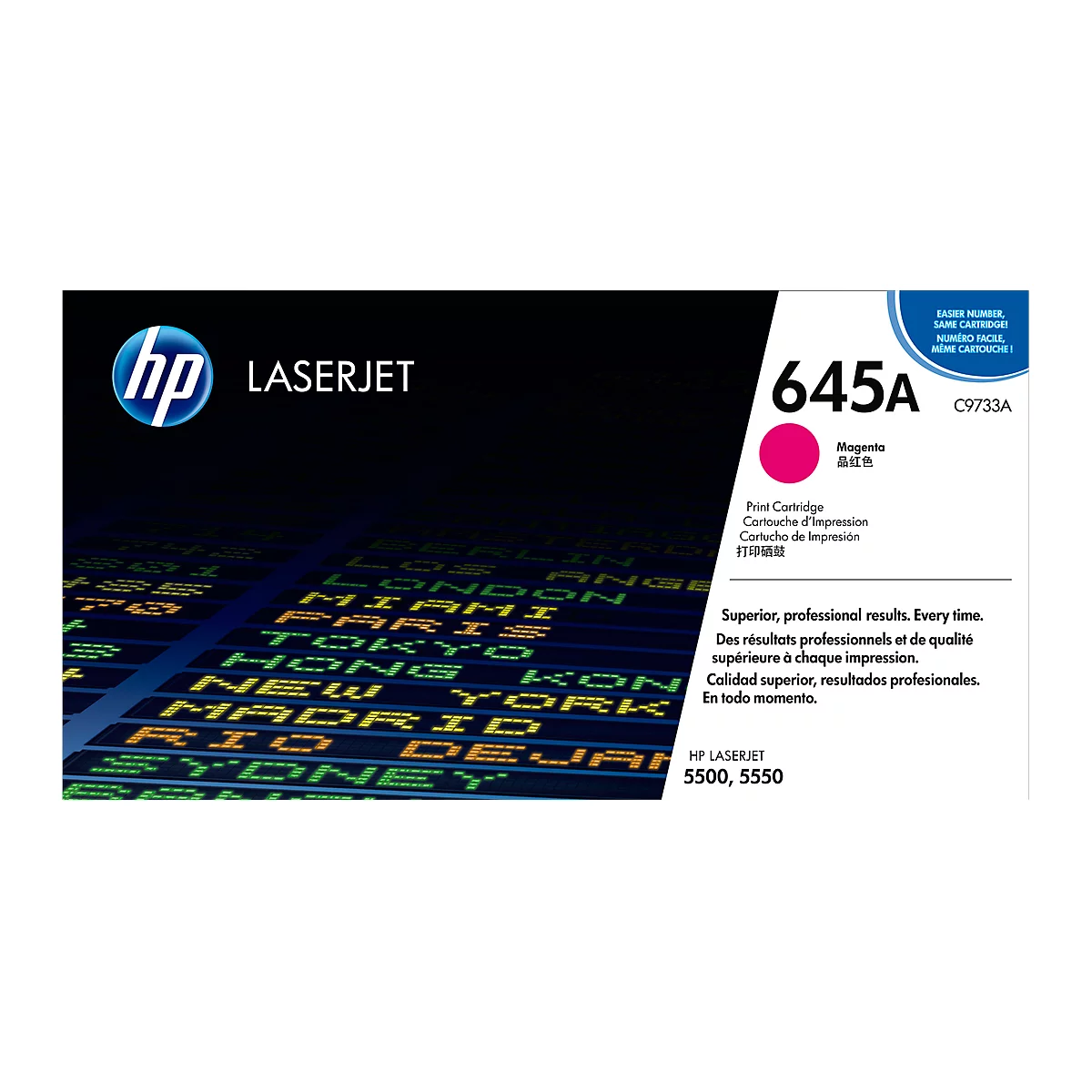 Original HP Toner 645A, Einzelpack, magenta