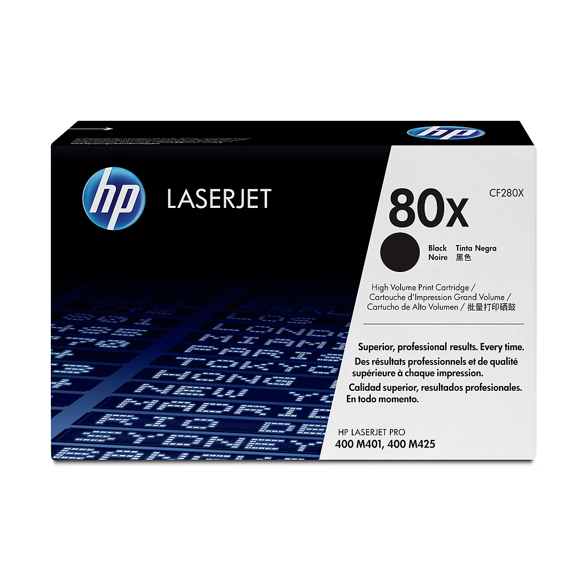 Original HP Toner 80X, Einzelpack, schwarz