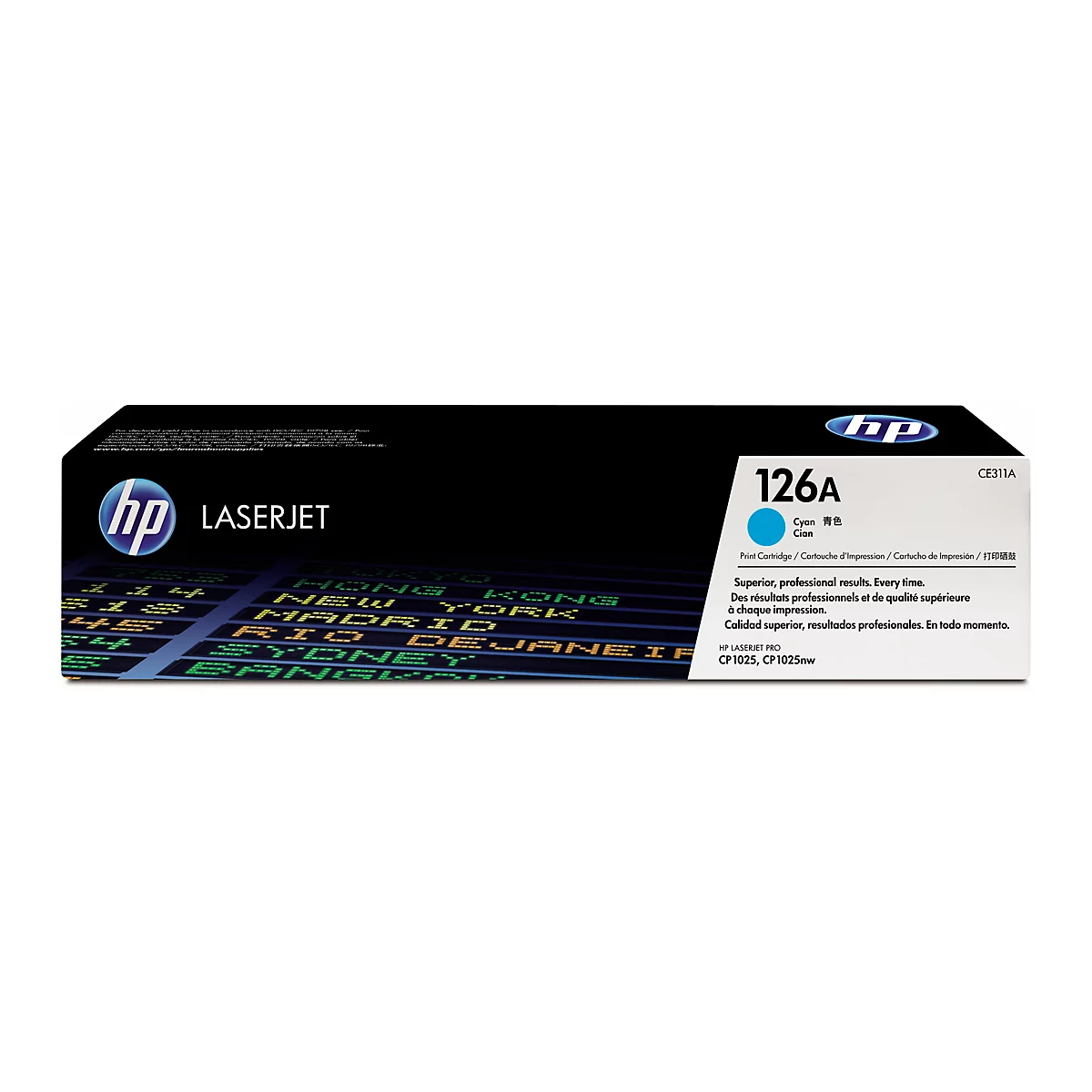 Original HP Toner Nr. 126A, CE311A, Einzelpack, cyan