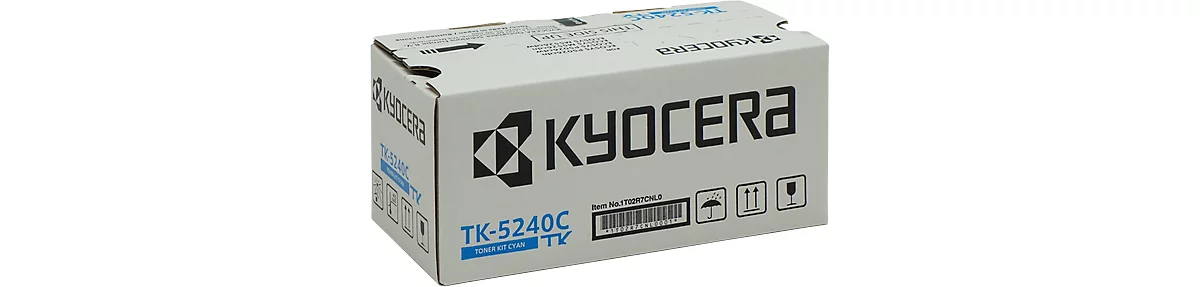 Original Kyocera Toner TK-5240C, Einzelpack, cyan