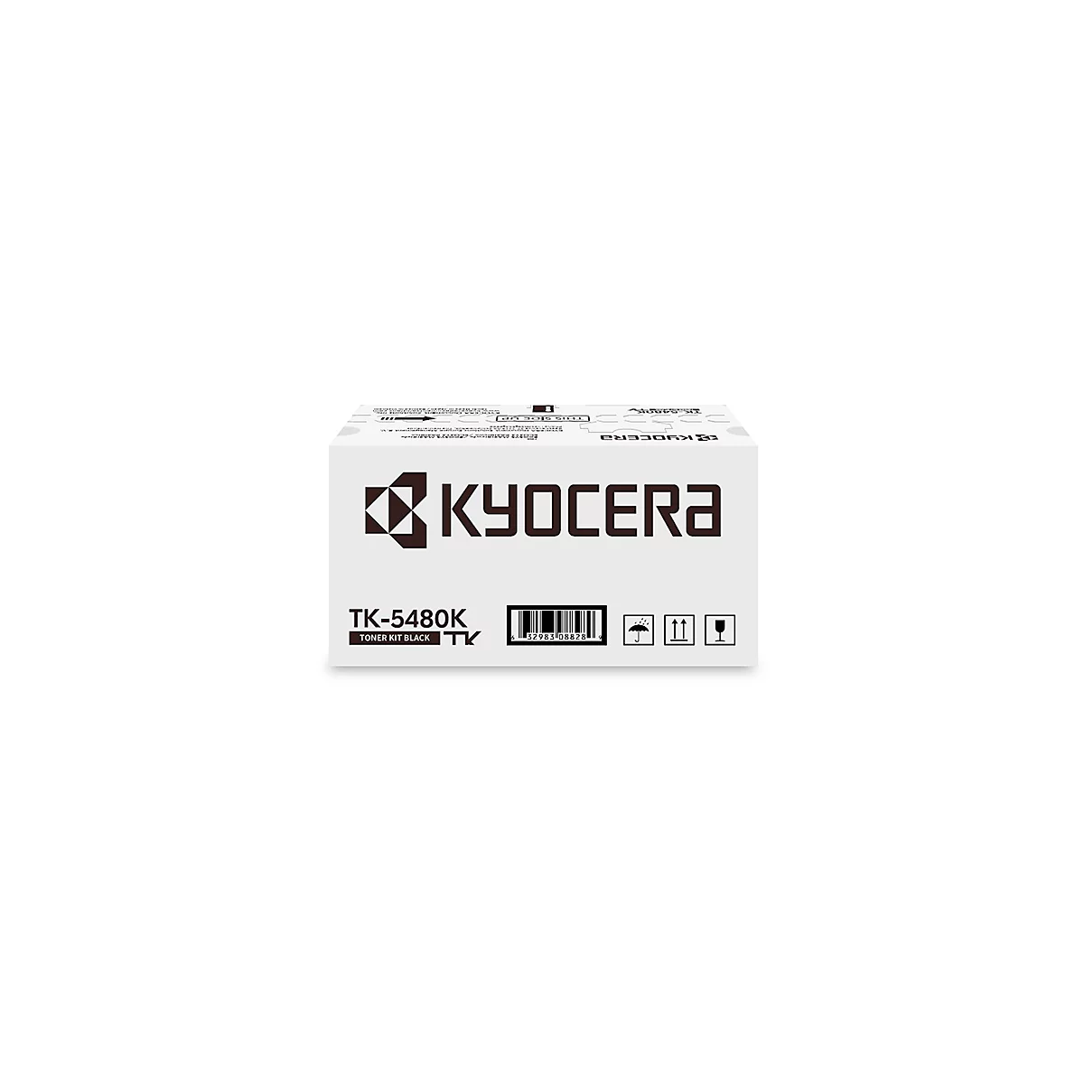 White box with Kyocera logo and product name: TK-5480K, Toner Kit Black.
