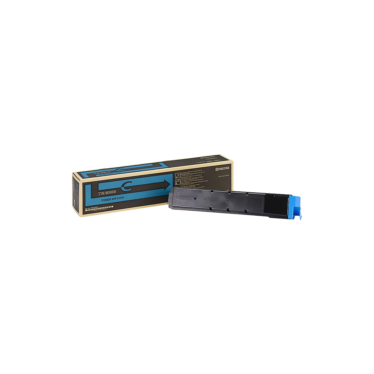 Original Kyocera Toner TK-8305C, Einzelpack, cyan