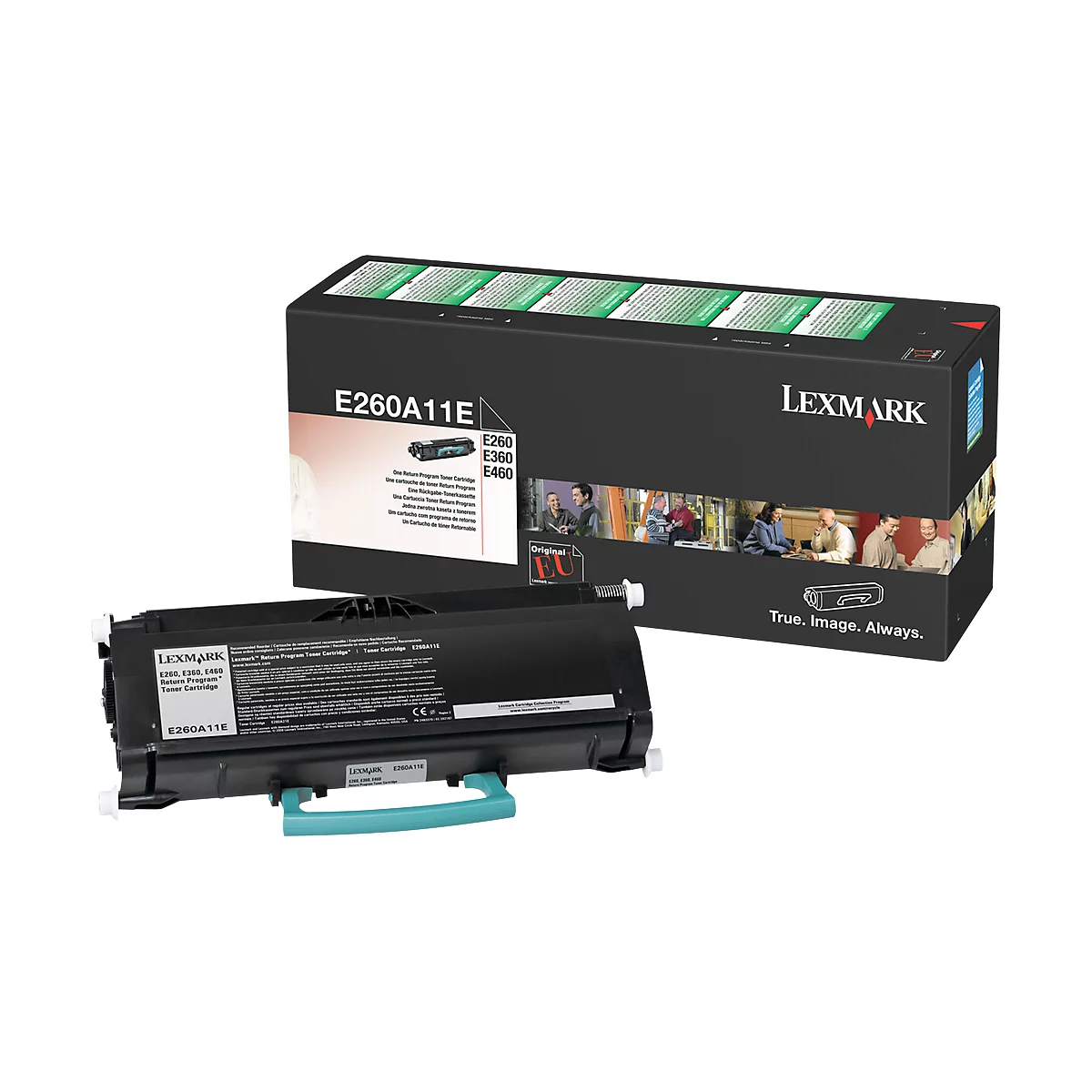 Original Lexmark Toner E260, Einzelpack, schwarz