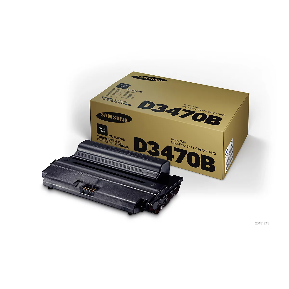 Original Samsung Toner ML-D3470B, Einzelpack, schwarz