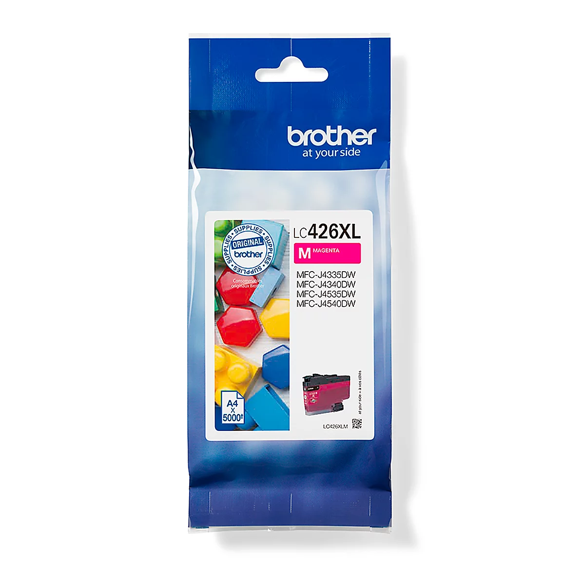 Originele Brother inktcartridge LC-426XLM, enkele verpakking, magenta