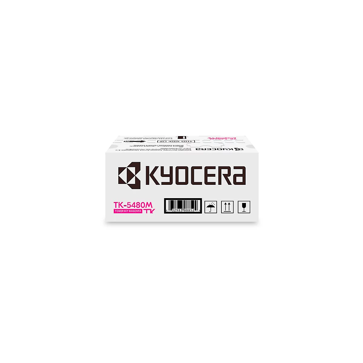 Originele Kyocera toner TK-5480M, tot 1250 pagina's, enkele verpakking, magenta
