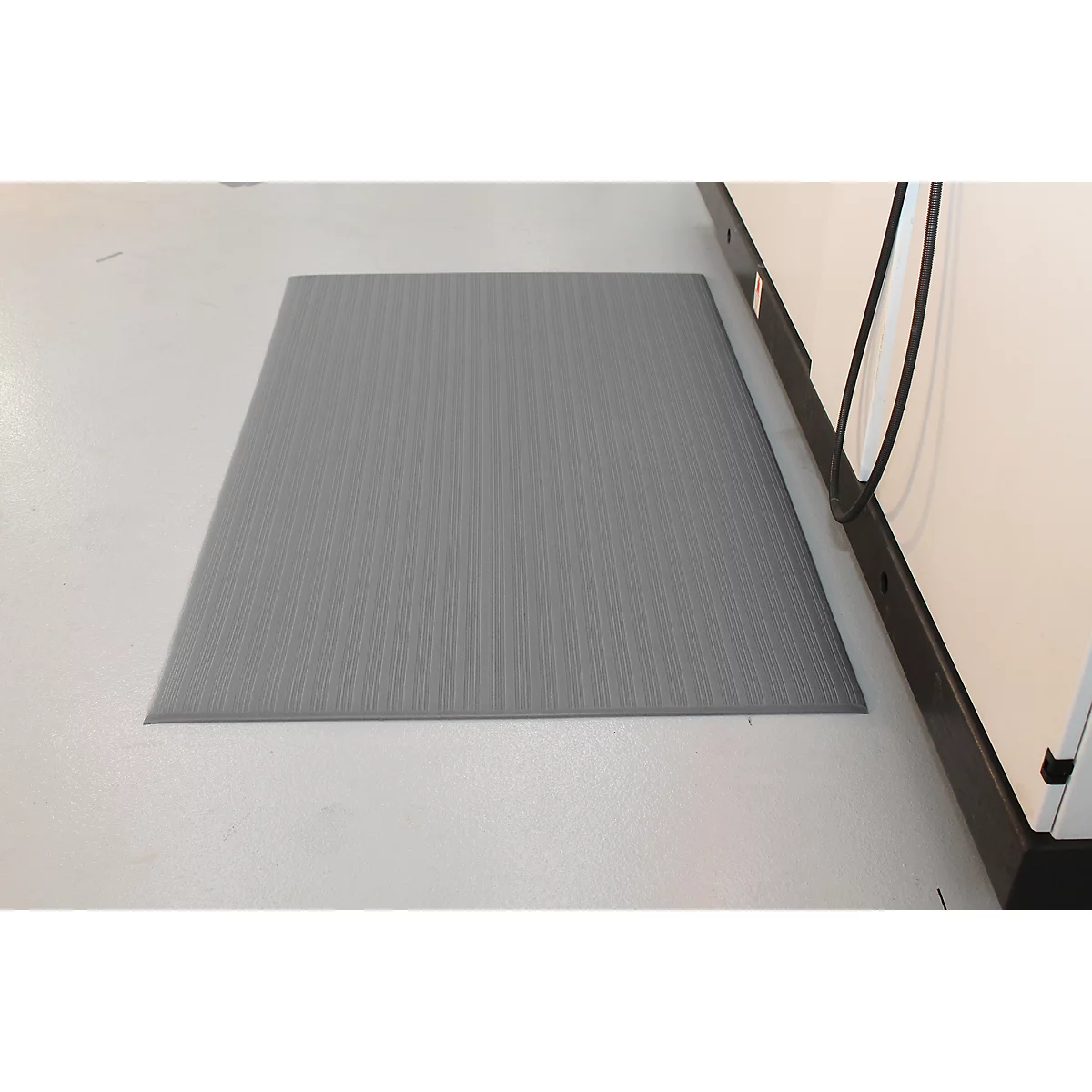 Orthomat® werkplekmat Ribbed, grijs