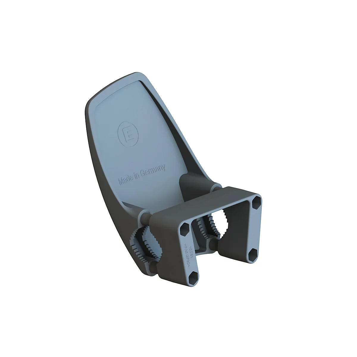 Ouvre-porte mains libres Clean4Health, pour poignées rondes et carrées de Ø 16-24 mm, polyamide, anthracite