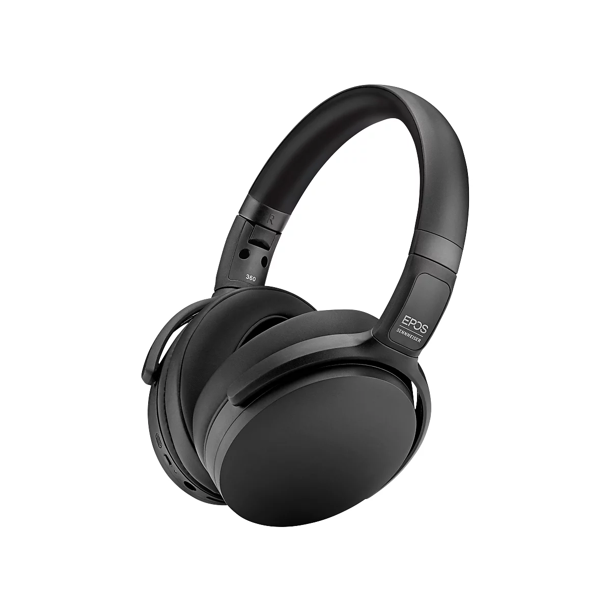 Over-Ear Bluetooth Headset SENNHEISER EPOS ADAPT 360, Active Noise Cancelling, vouwbaar, binaural, zwart