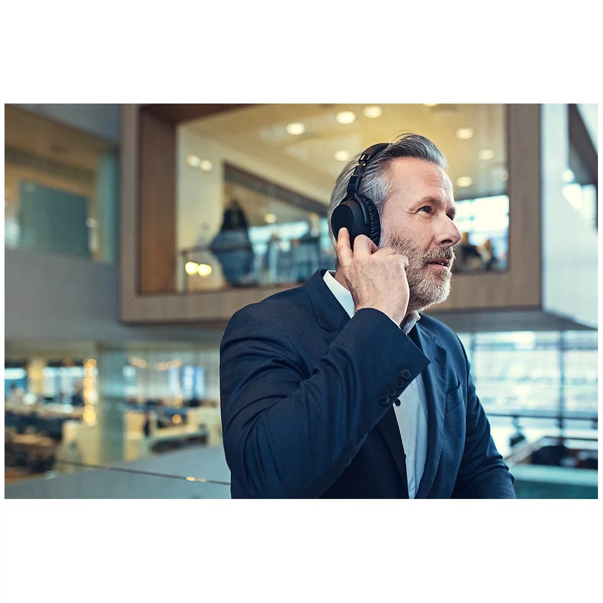 Over-Ear Bluetooth-Headset SENNHEISER EPOS AI™ ADAPT 660, Active Noise Cancelling, mit Alexa, faltbar, binaural