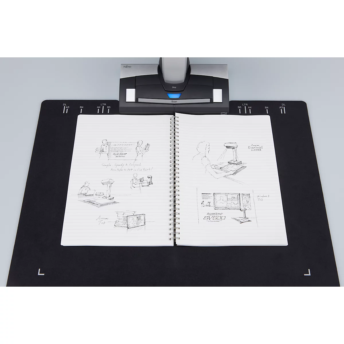 Overhead-Scanner RICOH ScanSnap SV600