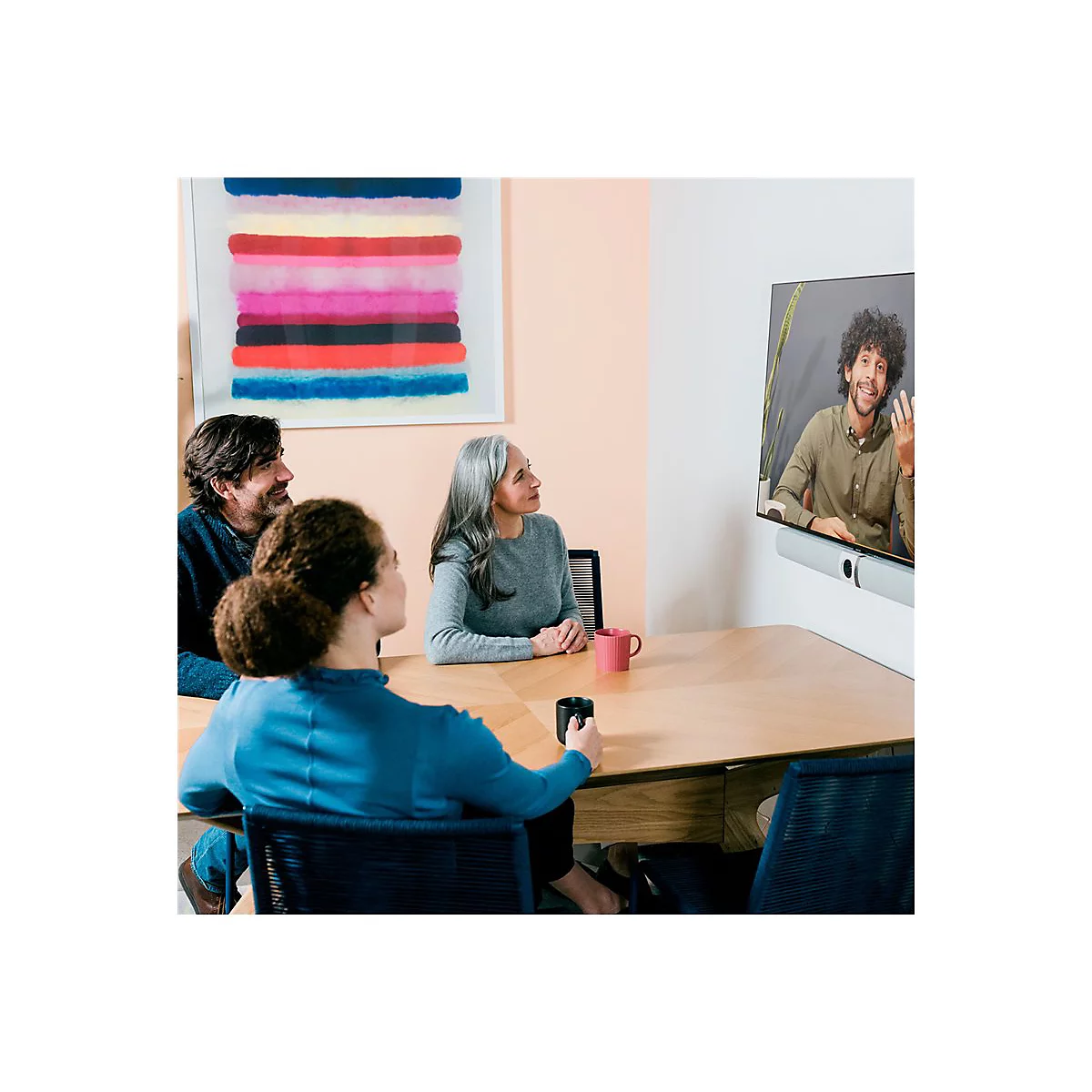 Owl Labs Owl Bar - Videokonferenzkomponente - Zertifiziert für Microsoft Teams - Grau