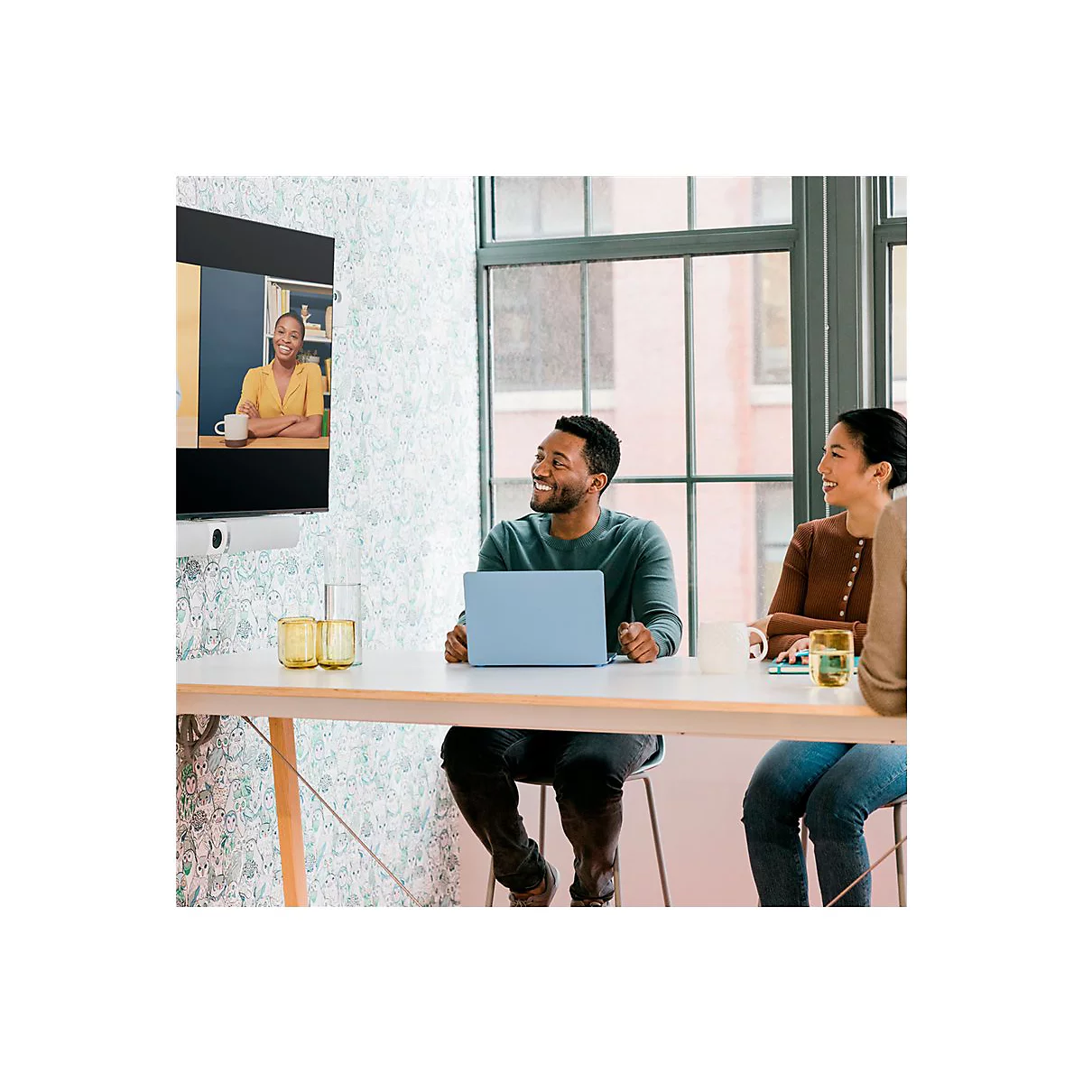 Owl Labs Owl Bar - Videokonferenzkomponente - Zertifiziert für Microsoft Teams - Grau