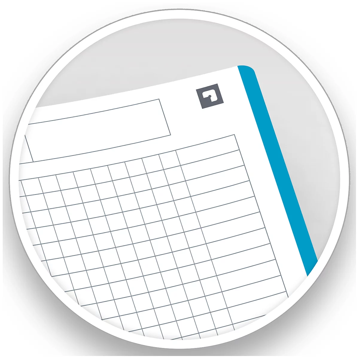 Oxford Office Notebook Europees boek, DIN A4+, vierkant, harde kaft, 5 stuks
