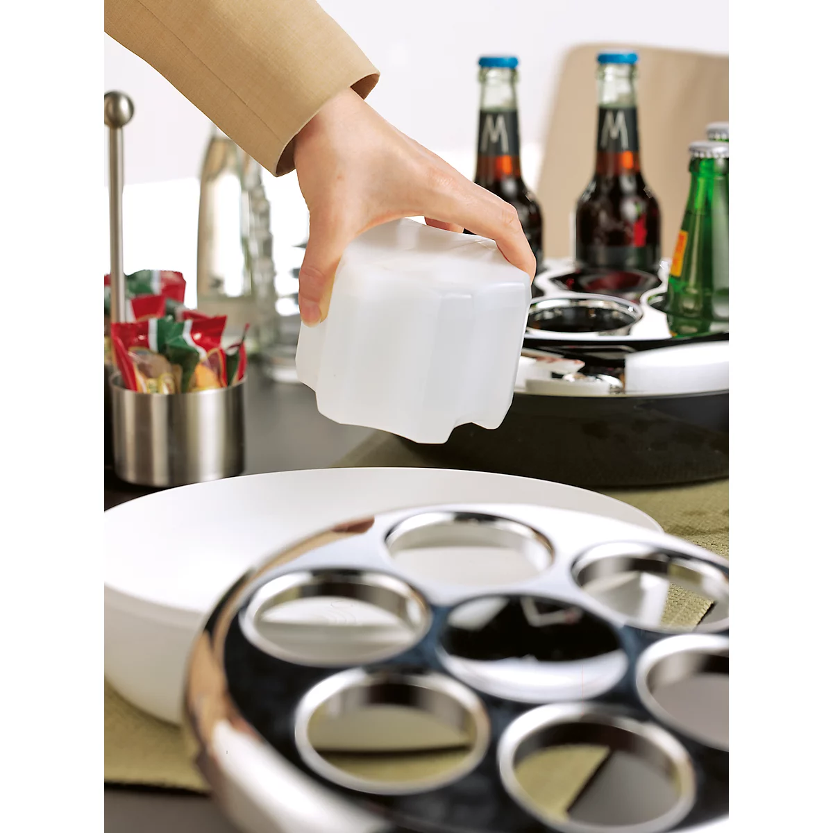 Pack de refroidissement de rechange pour refroidisseur à bouteille PURE, blanc