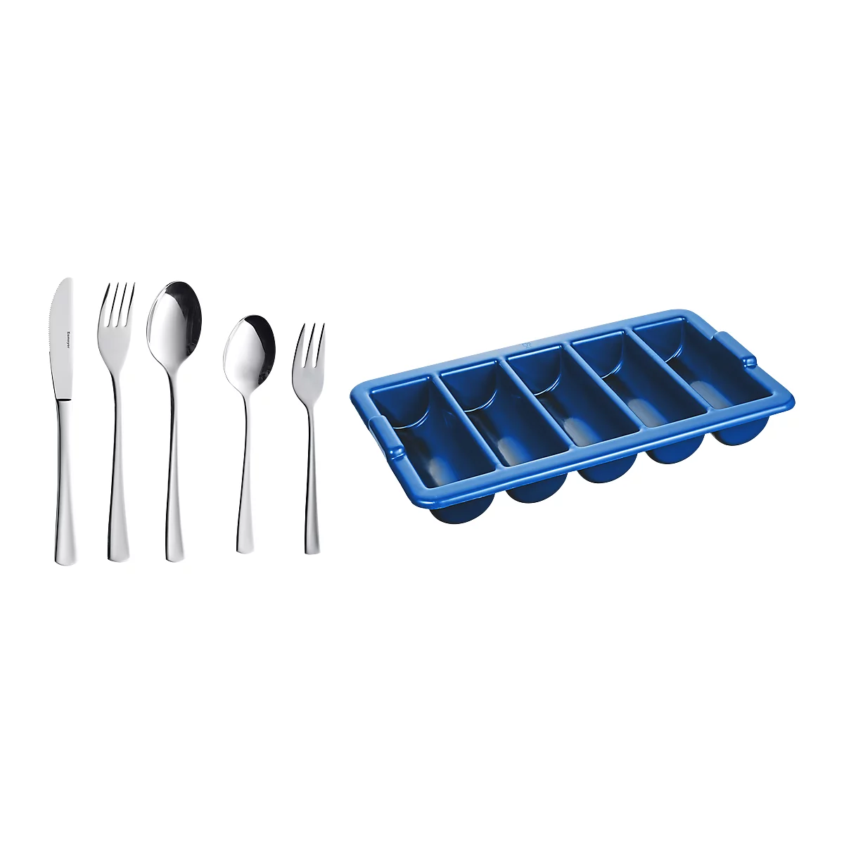 Pack économique couverts Stockholm, avec range-couverts