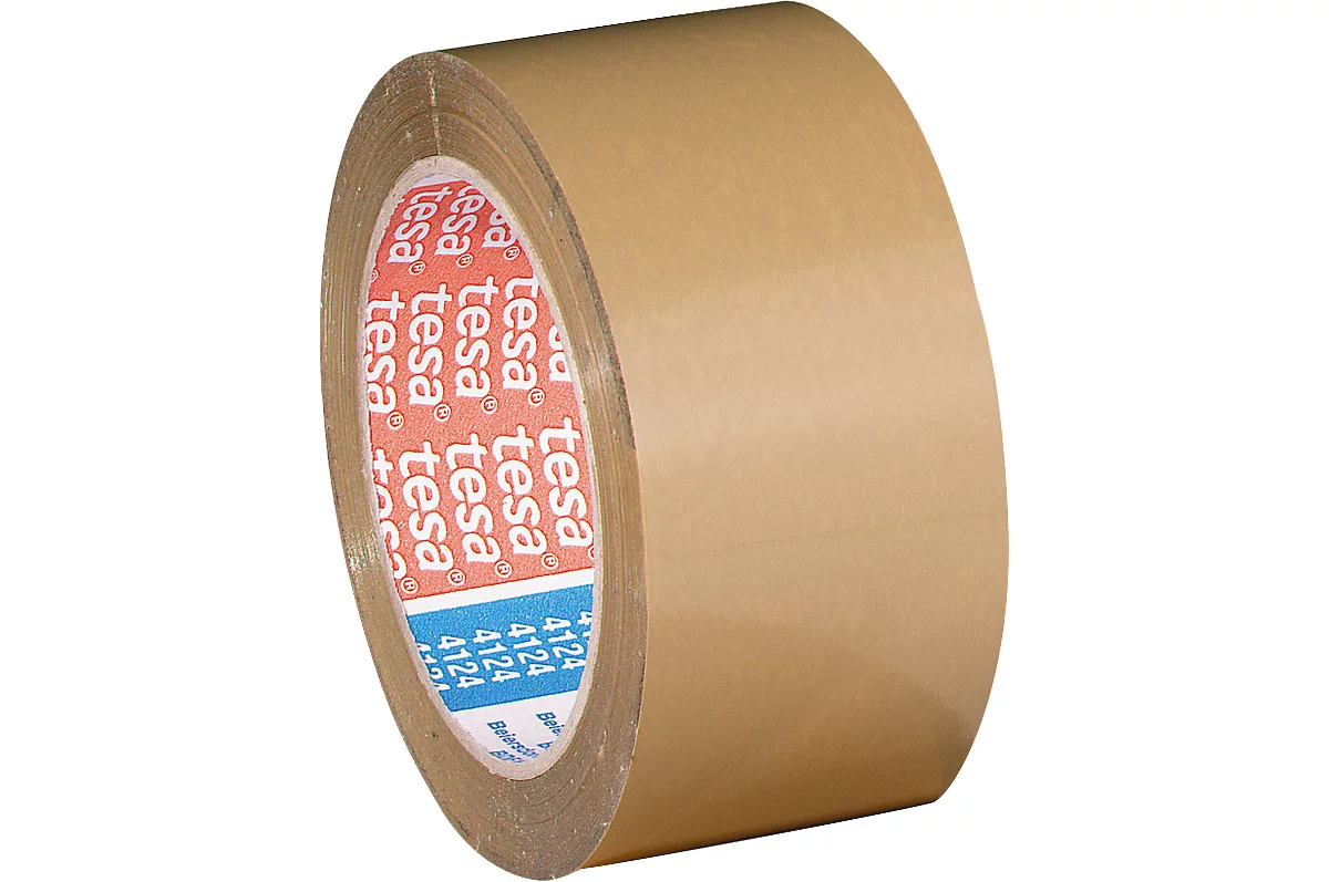 Packband tesapack® ultra strong 4124, L 66 m x B 50 mm, 6 Rollen, braun