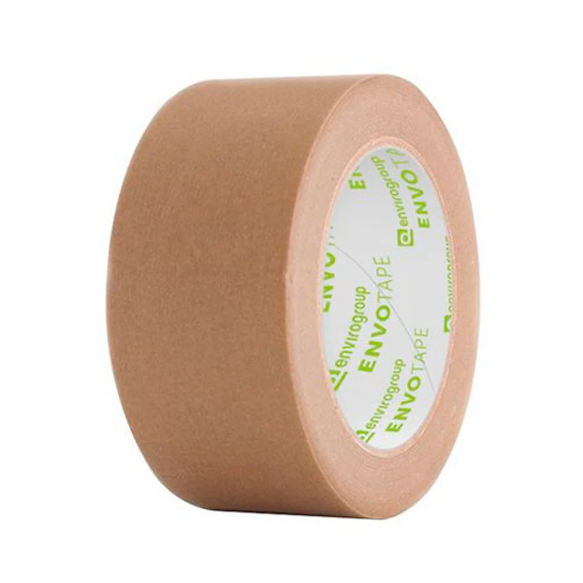 Roll of brown tape, with the text ENVOTAPE.