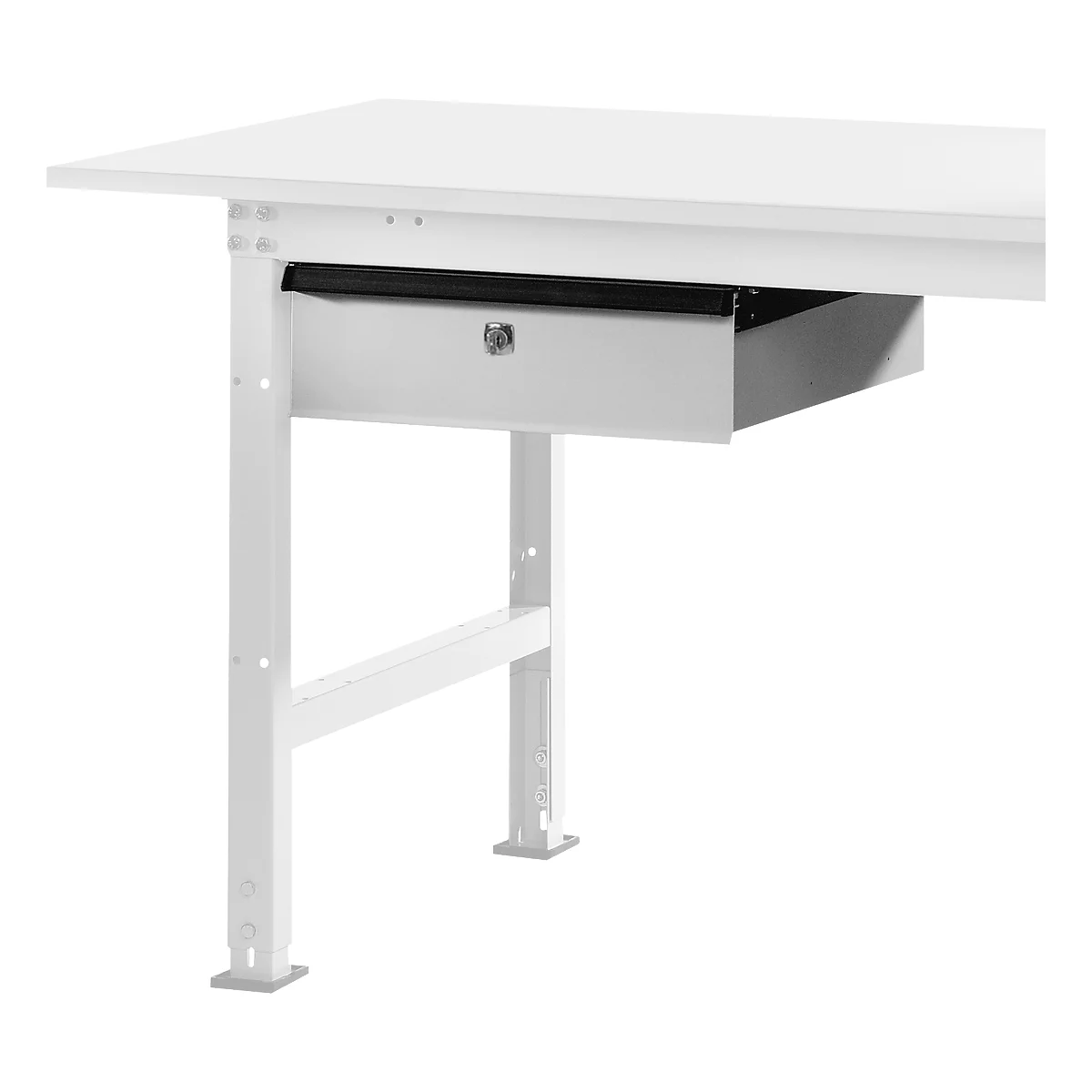 Packpool Einzelschubfach, f. alle Packpool Packtische, abschließbar, 25 kg belastbar
