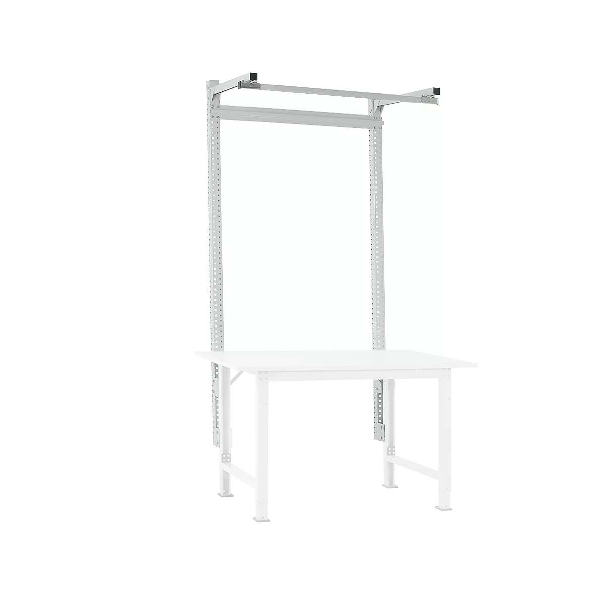Packpool opbouwframe, met uitval, voor Packpool inpaktafel, B 1500