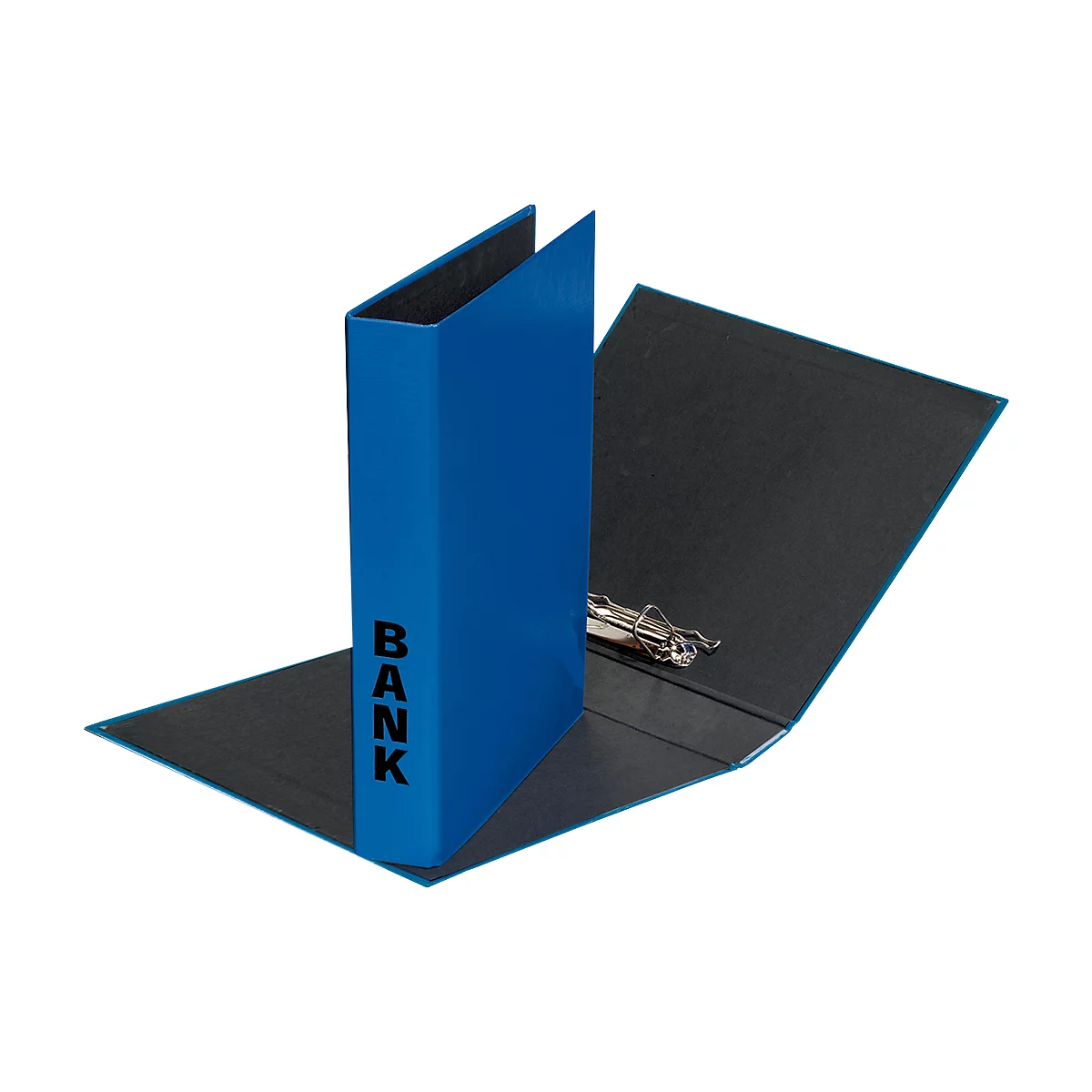 PAGNA ordner voor bankafschriften, PP karton, rugbreedte 52 mm, A4, blauw