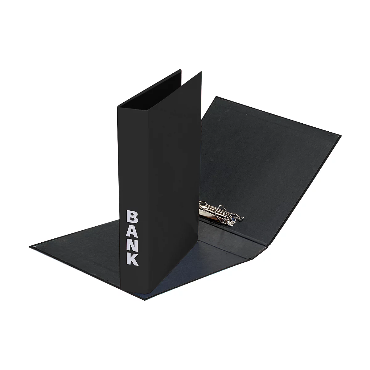 PAGNA ordner voor bankafschriften, PP karton, rugbreedte 52 mm, A4, zwart