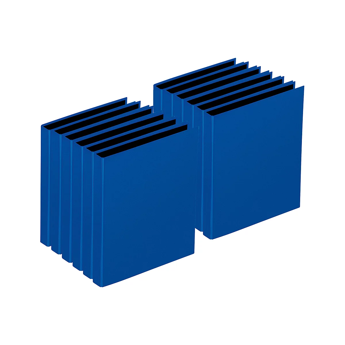 PAGNA ringmap, 2-voudig mechanisme, A4, rugbreedte 35 mm, 12 stuks, blauw