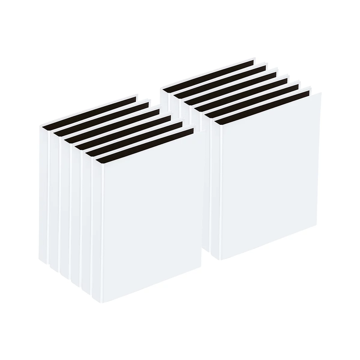 PAGNA ringmap, 2-voudig mechanisme, A4, rugbreedte 35 mm, 12 stuks, wit
