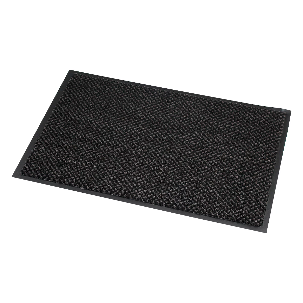 Paillasson microfibre, l. 1200 x L 2400 mm, lavable à 30 °C, gris