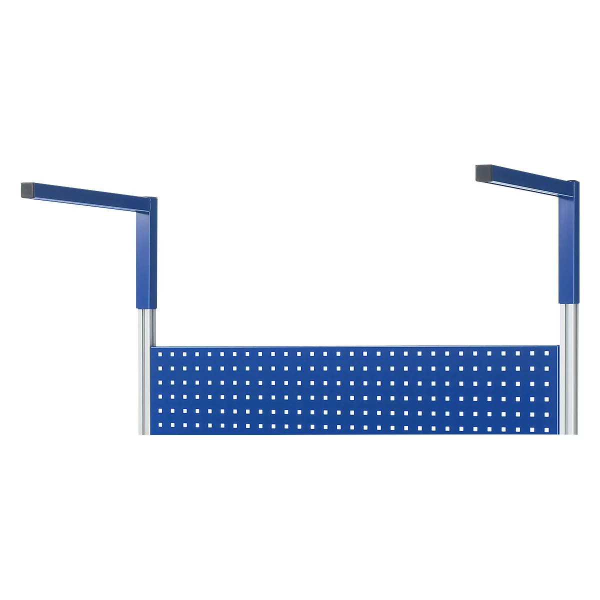 Paire de consoles Rau pour systèmes de postes de travail réglables en hauteur série E, pour toutes les largeurs de système, P 550 x H 300 mm, jusqu'à 30 kg